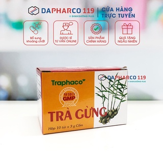 Trà gừng TRAPHACO 10 gói cốm DINHDUONGPLUS DD168 1