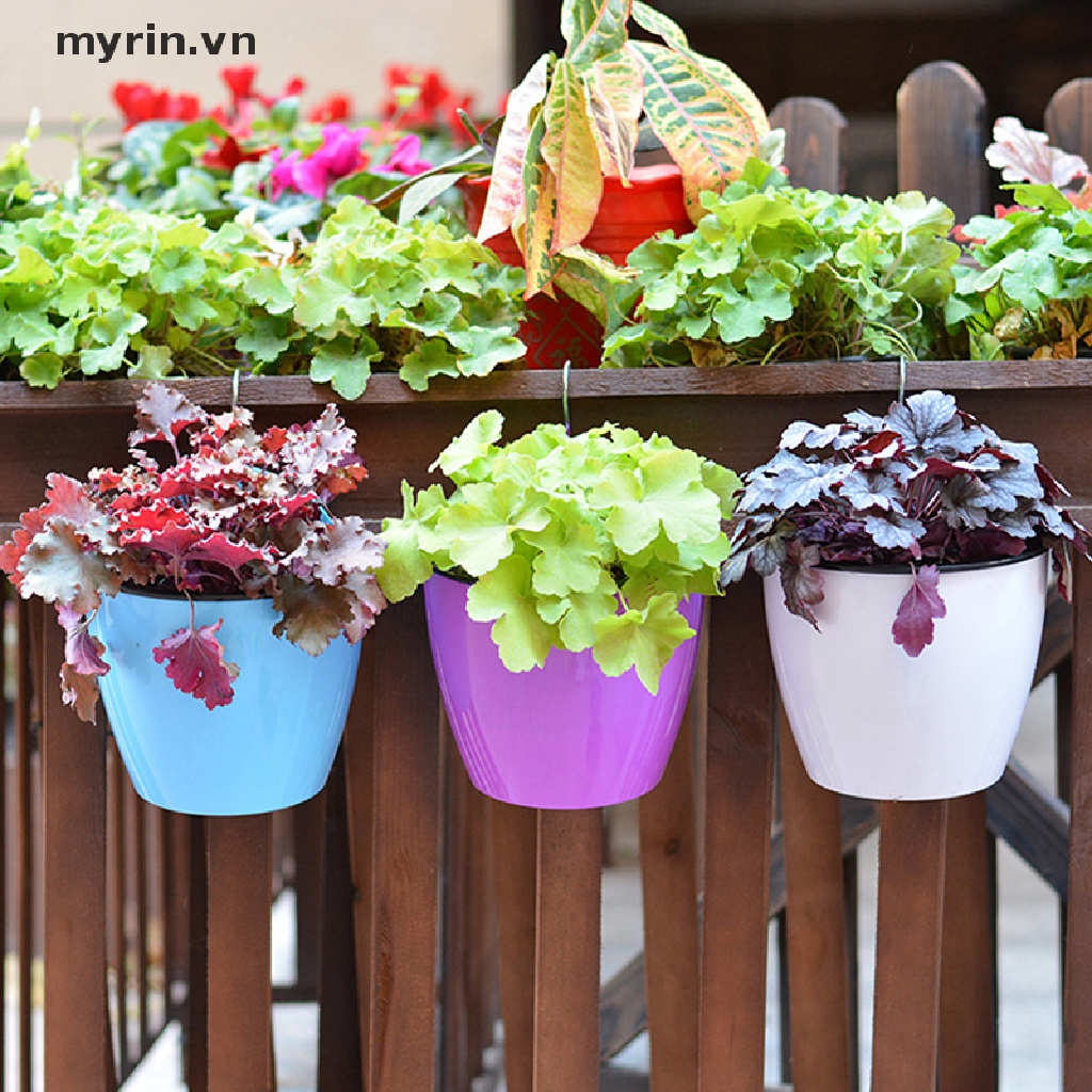 Chậu Hoa Bằng Nhựa Treo Tường Trang Trí Sáng Tạo
