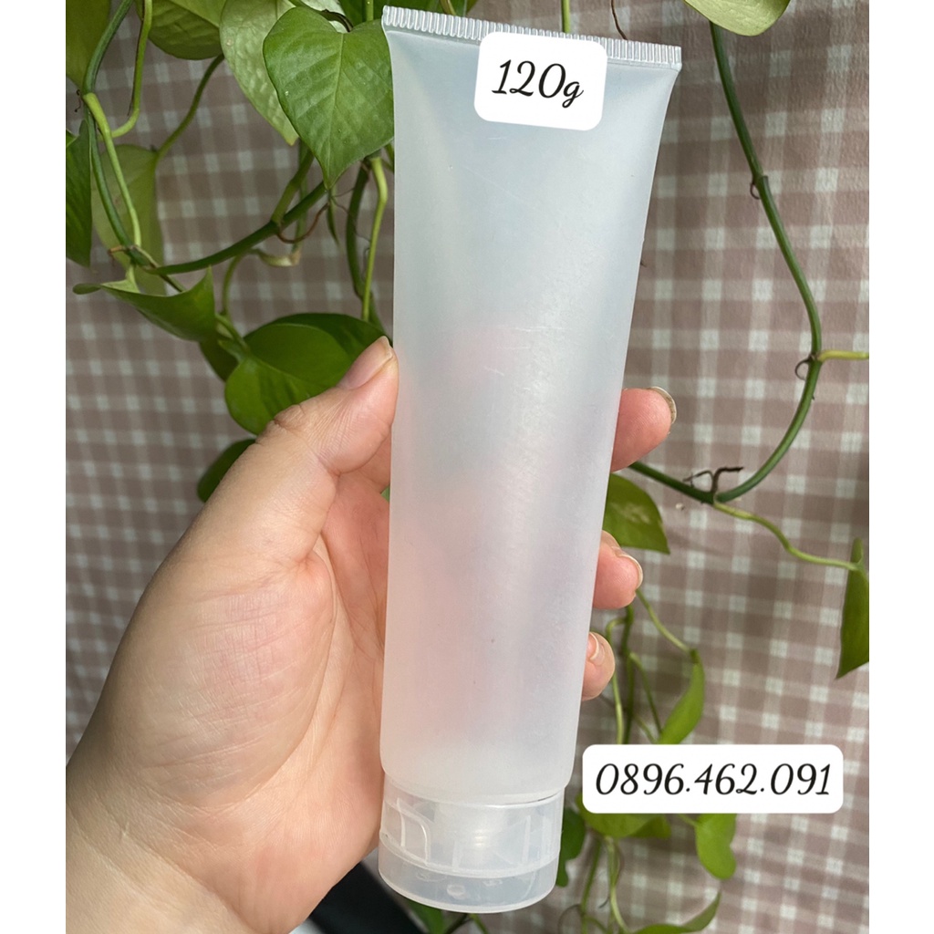 Tuýp Nhựa Chiết Mỹ Phẩm ,Tuýp Đựng Kem Đánh Răng, Dầu Gội, Sữa Tắm, Sữa Rửa Mặt Màu Trong/Màu Trắng Sữa 50g/150g