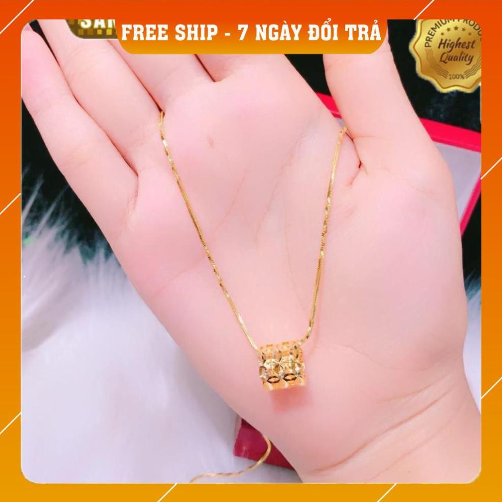 [ SIÊU GIẢM GIÁ ] Dây chuyền nữ vàng 18k sang trọng Gadoshop - đeo đi chơi cực đẹp