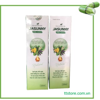 Dầu gội Dược liệu JASUNNY Herbal shampoo [Chai 220ml] [jasuny, jassuny]