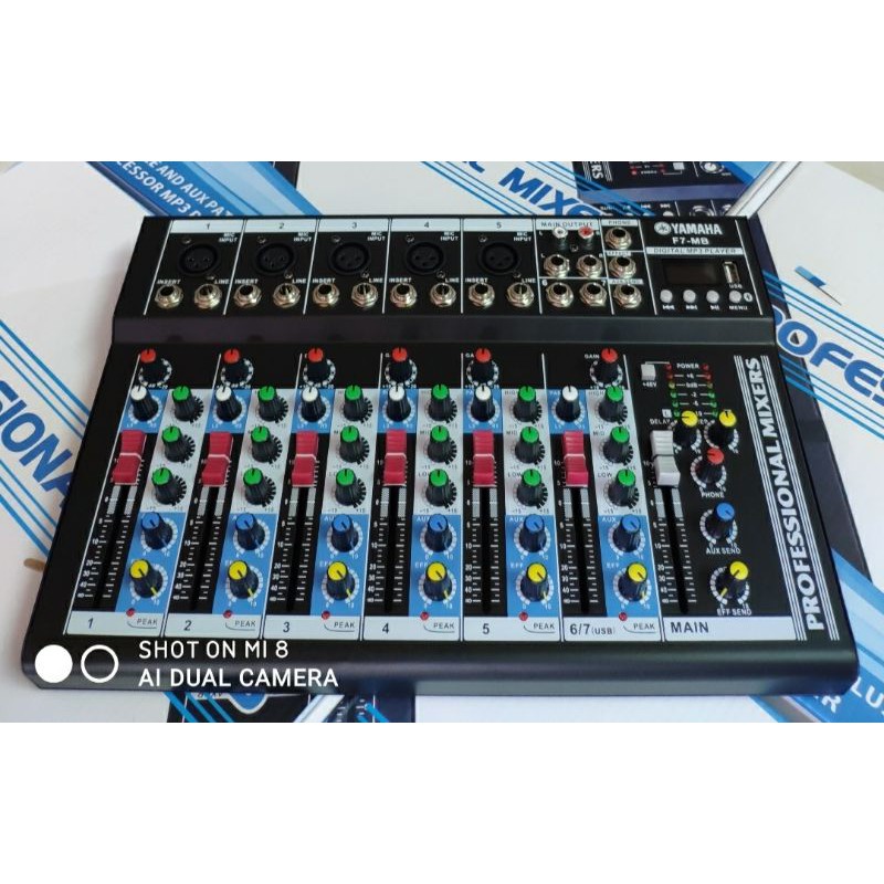 BÀN MIXER YAMAHA F7 USB BLUETOOTH