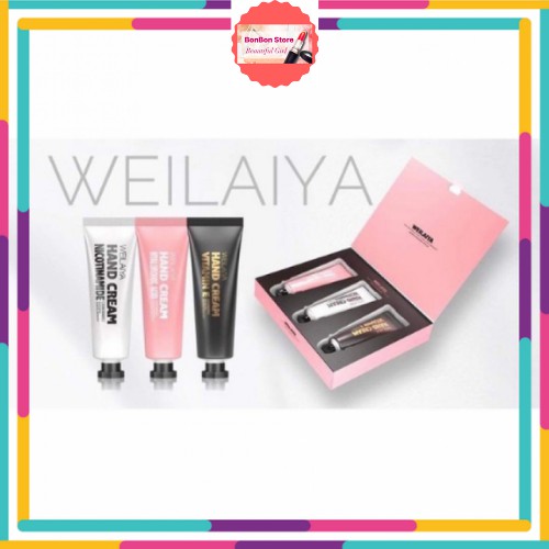 Kem Tay Cao Cấp WEILAIYA - Kem Dưỡng ẩm 3 chiều _ Làm trắng / Chống lã.o hó.a [ Chính Hãng ] | BigBuy360 - bigbuy360.vn
