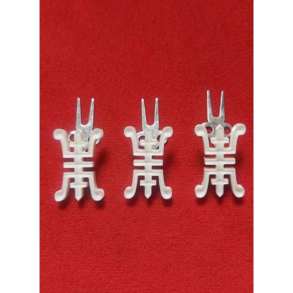 Xiên hoa quả xương đục chữ Thọ dành cho lồng Chào Mào