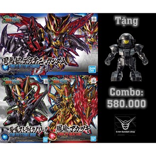 MÔ HÌNH GUNDAM COMBO SD TAM QUỐC TƯ MÃ Ý - TUÂN ÚC - CHU DU TẶNG 1 BUG
