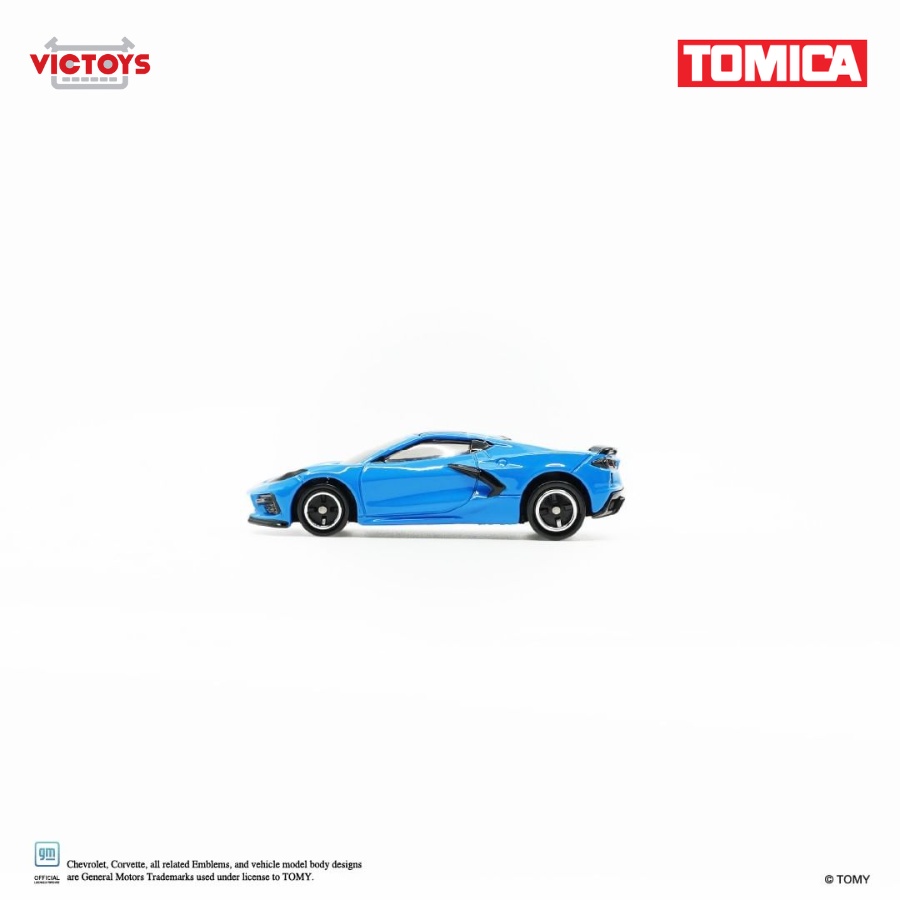 Xe mô hình Tomica No.91 Chevrolet Corvette 1st Blue 188056 Fullbox Chính Hãng Takara Tomy - Victoys