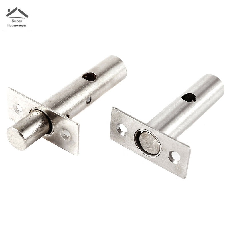 2Set Stainless Steel Security Door Bolts with Fitting Star Key Secure Strong Dead Lock