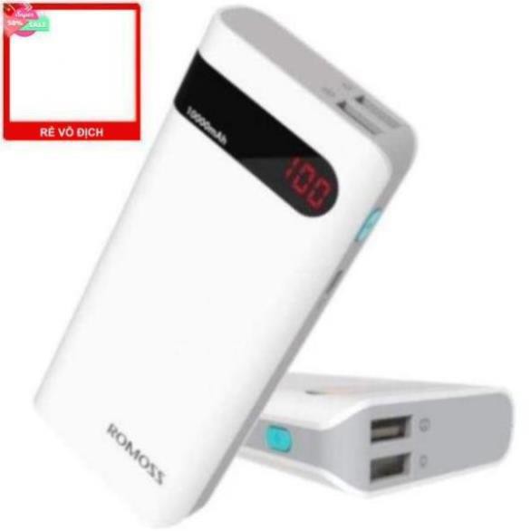 Pin Sạc Dự Phòng Romoss Sense 4P - 10400mAh Chính Hãng -
Tặng #FREE cáp OTG 8600 S-K07