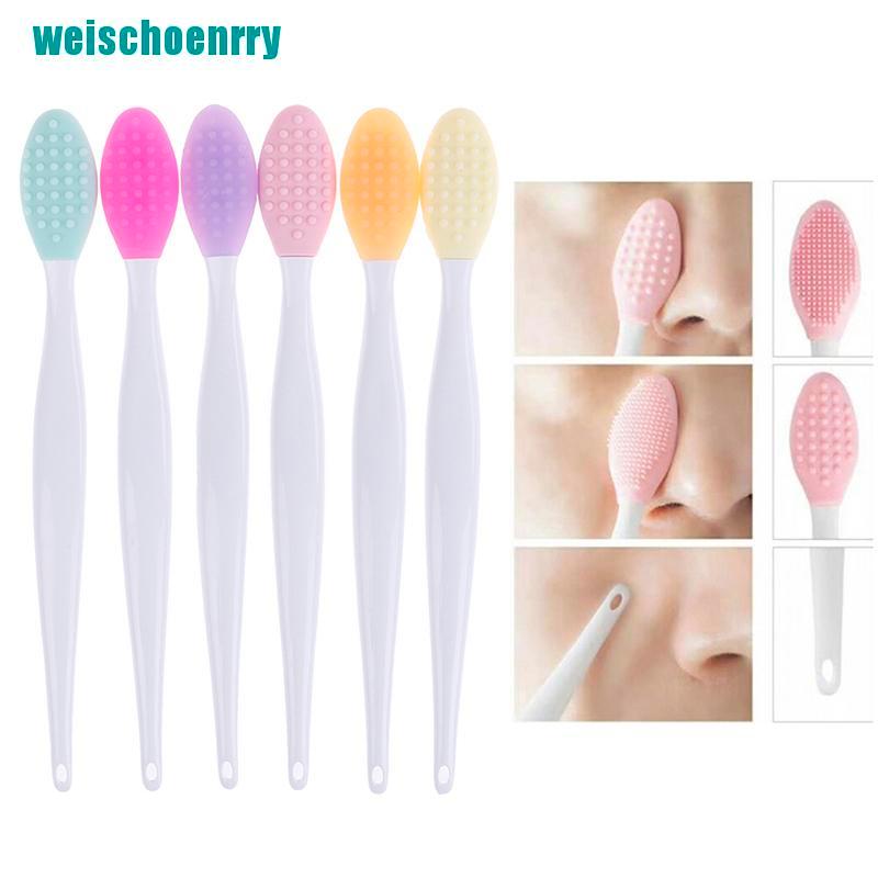 Rér●Cọ Silicone Cắt Tỉa Mụn Đầu Đen Làm Sạch Lỗ Chân Lông