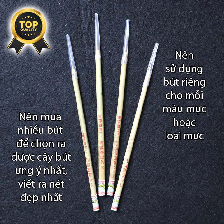 Combo 04 Bút thư pháp Con cọp số 3 - Loại 1