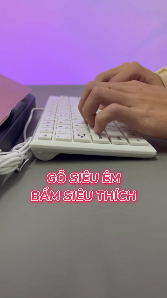 Bàn phím laptop mini SIDOTECH XKB02 có dây nhỏ gọn 82 key hành trình phím vừa phải giúp gõ văn bản nhanh tiện lợi | BigBuy360 - bigbuy360.vn