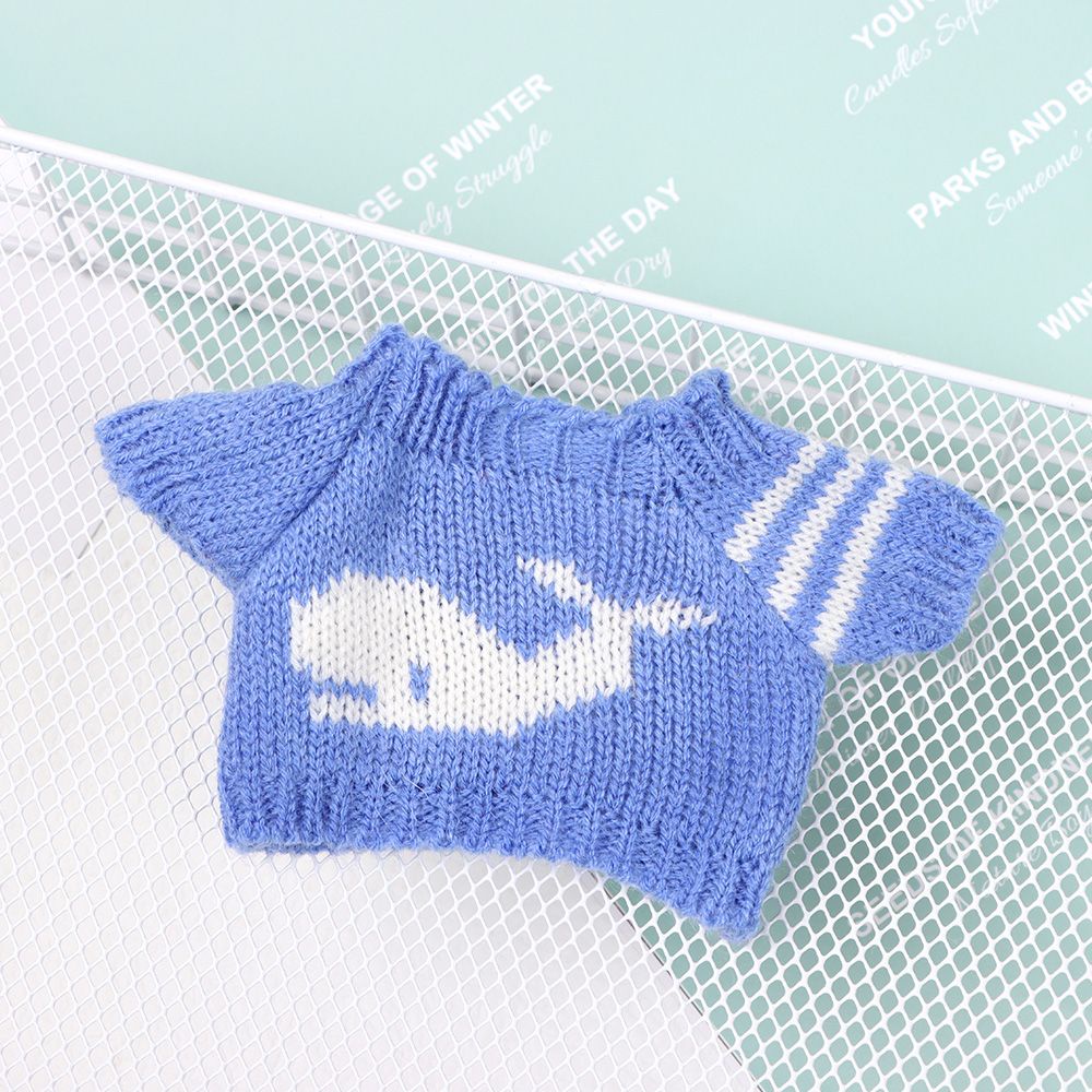 Đồ chơi búp bê mặc áo len mềm hình động vật mini dễ thương