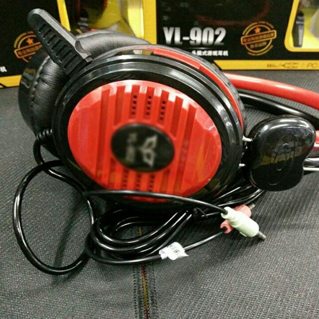TAI NGHE GAME THỦ CHỤP TAI YL-902 CÓ MIC THOẠI KIỂU DÁNG SÀNH ĐIỆU CHẤT LIỆU SIÊU BỀN ( dùng cho cả điện thoại và PC )