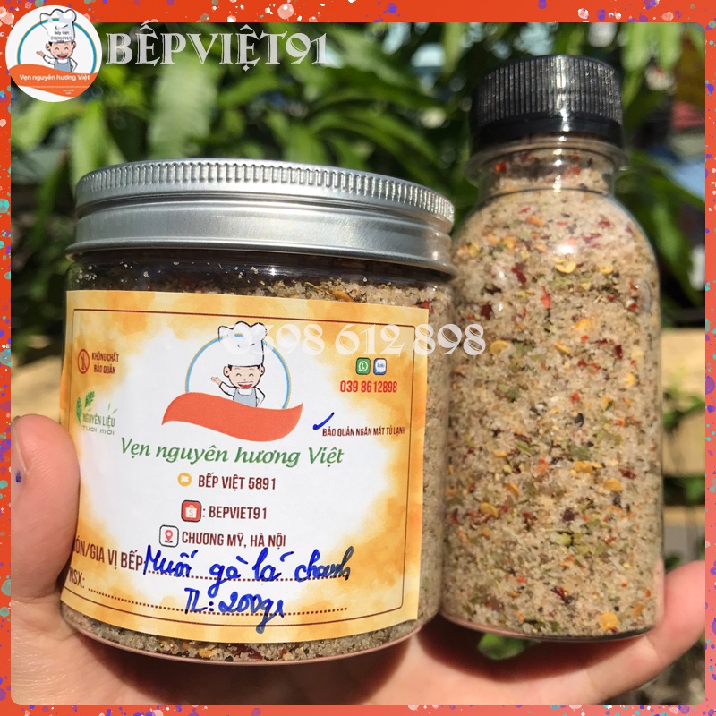 Muối chấm gà lá chanh Đặc Biệt nhà làm 1kg
