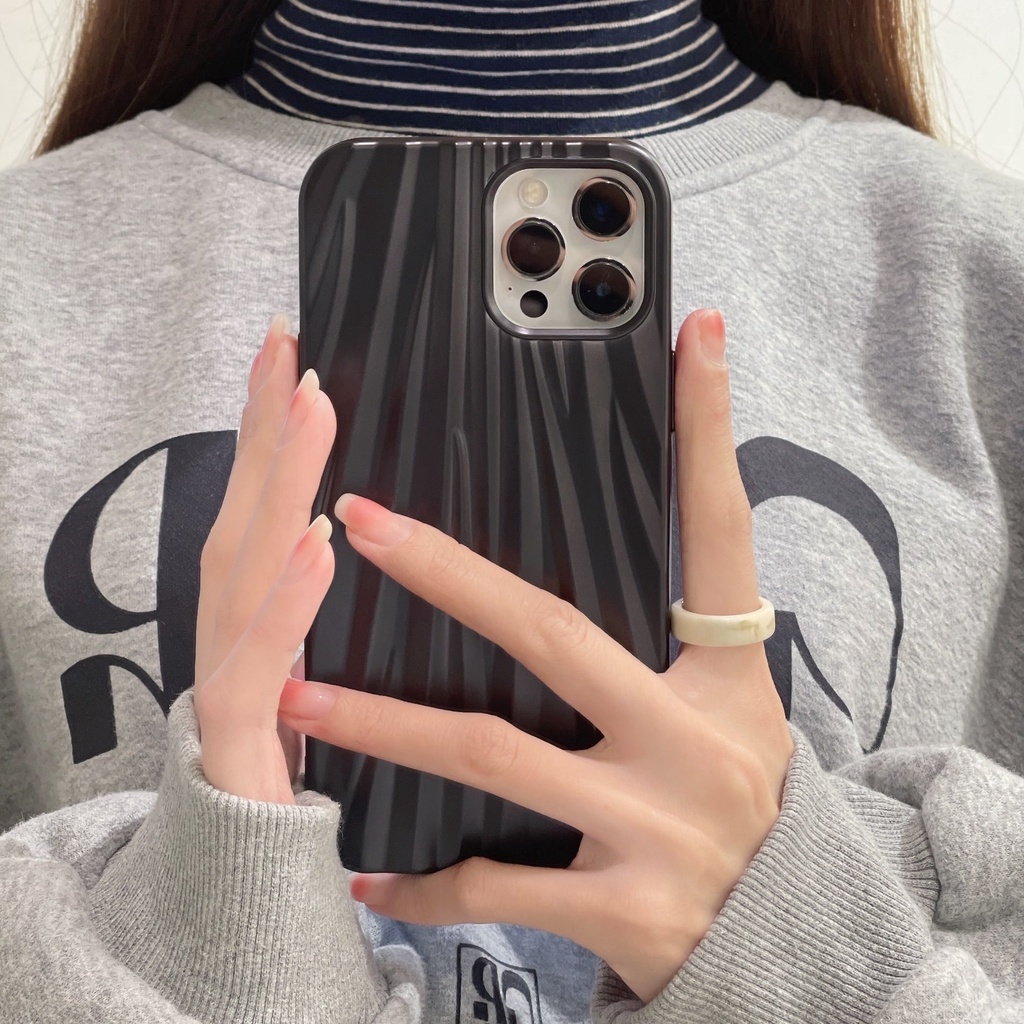 Ốp Điện Thoại Màu Xanh Nhạt Mạ Điện 3D Chống Sốc Bảo Vệ Toàn Diện Cho iPhone 13/12/11/X