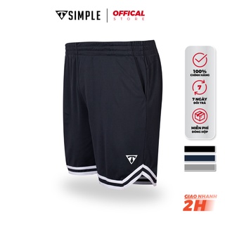 Quần Thể Thao Nam sọc TSIMPLE tập gym vải thun lạnh thoáng mát, co giãn, chuẩn form nhiều màu