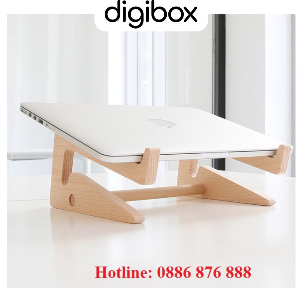 ❤️ Kệ Giá Đỡ Laptop Macbook Gỗ Tản Nhiệt Cho Máy Tính Thương Hiệu Woodi Với 2 Tầng Ngon - Bổ - Rẻ
