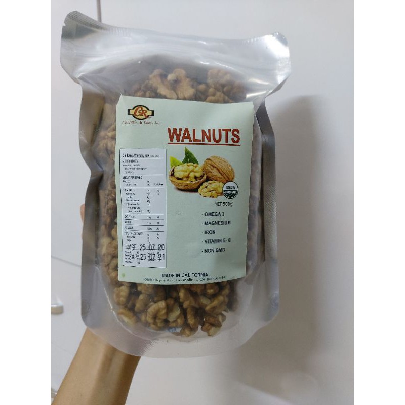 Hạt óc chó tách vỏ 500g