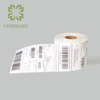 Decal thường in mã vạch, in tem, cuộn 100x150x50m 320 tem