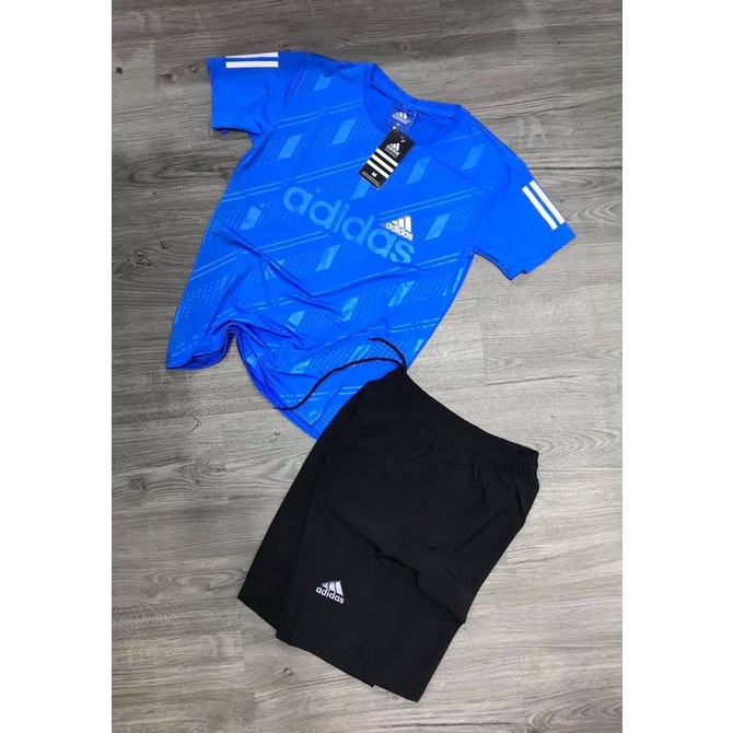 Bộ Thể Thao Nam Adidas Cộc Tay,Đồ bộ thể thao nam giá rẻ,Bộ Hè Nam chất liệu thun lạnh mềm mịn