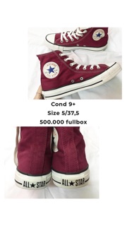 [Fullbox] Giày Converse 2hand chính hãng