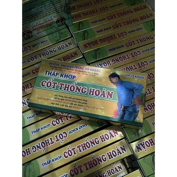 Cốt Thống- Ký Sanh Hoàn - Hỗ Trợ Các Bệnh Xương Khớp