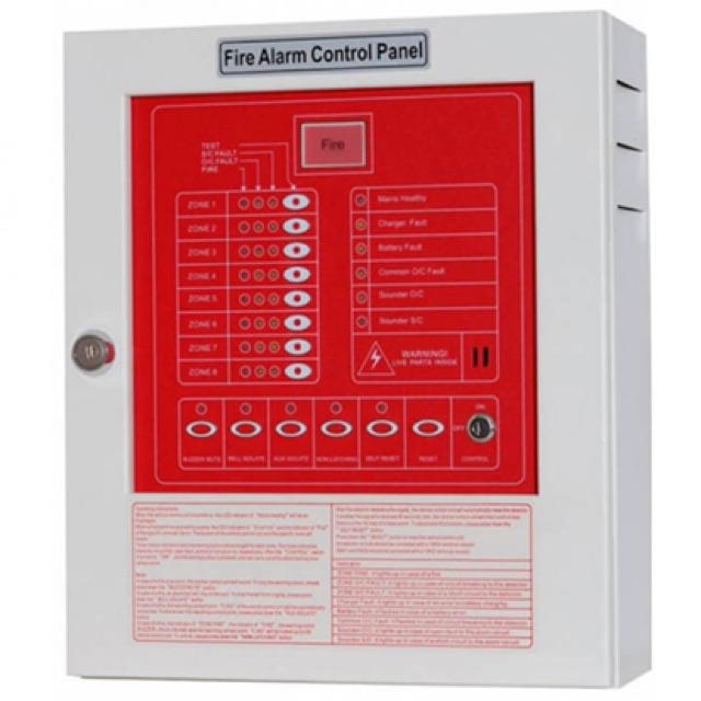 YF3 trung tâm báo cháy 8 kênh YunYang Đài Loan có tem kiểm định