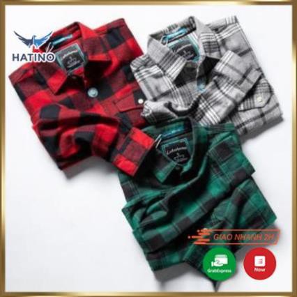 Áo sơ mi kẻ dạ vải mềm mịn, dáng body, phong cách trẻ trung, năng động, phù hợp mọi lứa tuổi