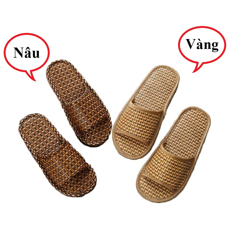 Dép Cói Đi Trong Nhà, Văn Phòng Siêu Rẻ Đẹp - DU8 - shop_tien_ich_92 tienich