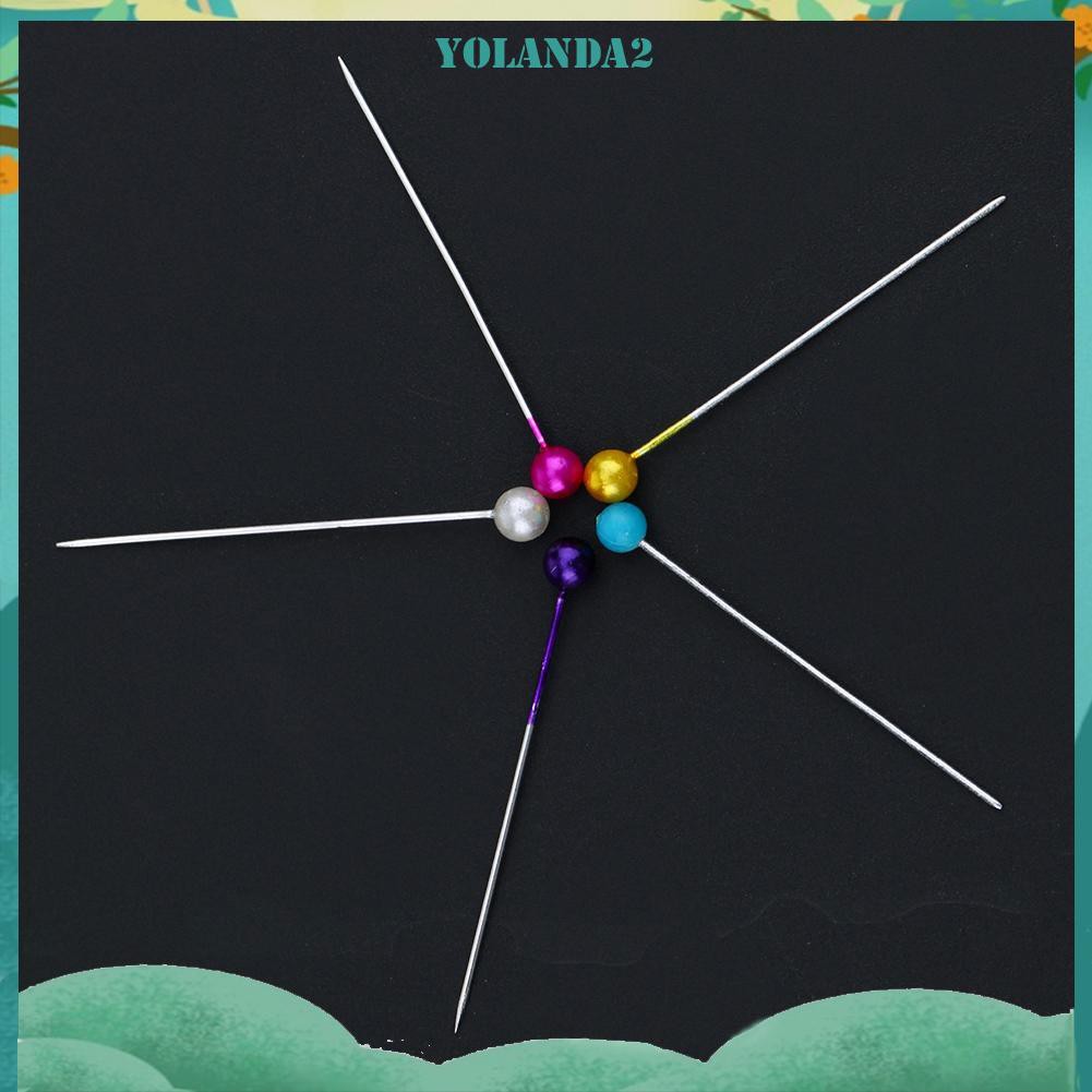 Set 100 Kim Ghim Đầu Tròn 1.57inch Bằng Thép Không Gỉ Chuyên Dụng Cho Thợ May