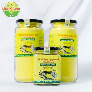 Tinh bột nghệ nguyên chất Liên Giang, sản phẩm Ocop 3 sao Quảng Trị, hũ 500g