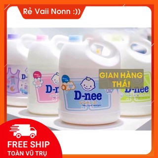 Nước giặt D-Nee thái lan chính hãng ⚡FREE SHIP⚡ 3000ML 🍀 AN TOÀN CHO BÉ🍀 [ Đủ Màu - TEM ĐẠI THỊNH ]