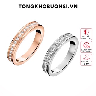Nhẫn cặp đôi Calvin Klein Hook Crystals Ring Full Box-Tuyển CTV- Hỗ trợ DROPSHIP
