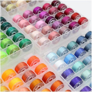 🍓 Chỉ thêu bóng 120D/2 (lẻ) thêu face doll kpop