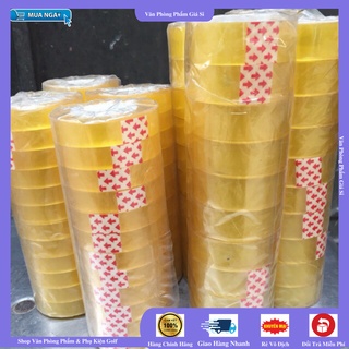 Băng dính nhỏ bản 1.2 cm hoặc 1.8cm / Băng dính văn phòng Dày 10Y - 1 Cây