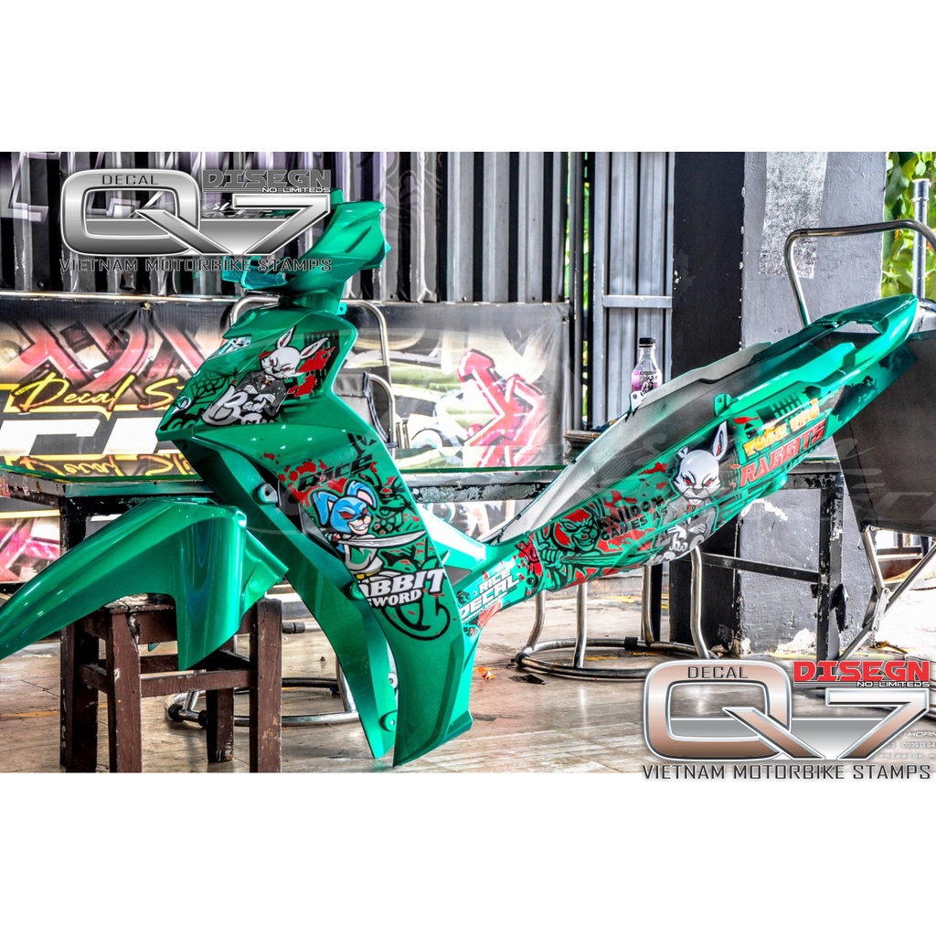 Tem Rời Sirius 110 thỏ rabbits