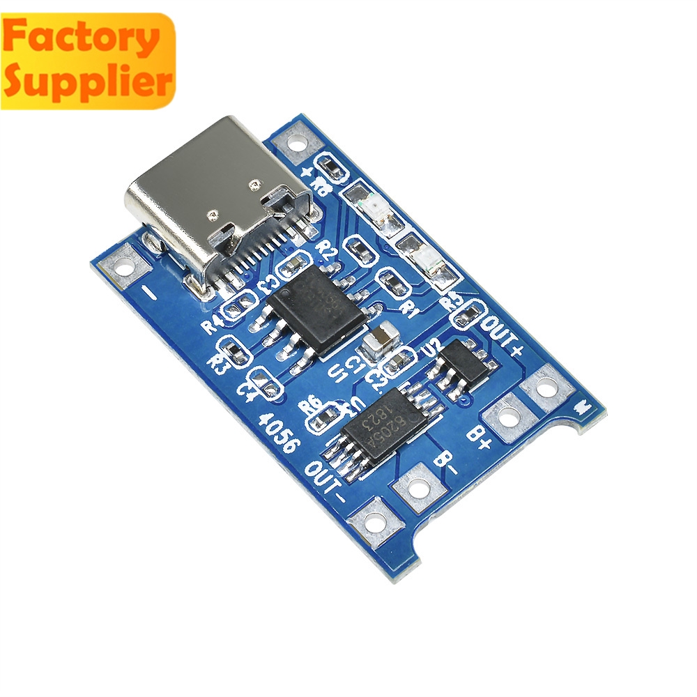 Bảng Mạch Sạc Pin Lithium Type-C Usb 5v 1a 18650 Tp4056 1a Li-Ion | BigBuy360 - bigbuy360.vn
