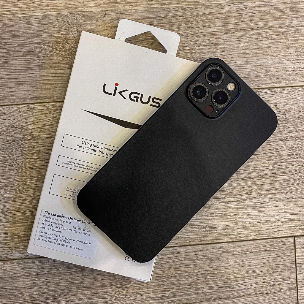 Ốp chính hãng - LIKGUS ULTRA SLIM iPhone 12 Pro/12 Pro Max