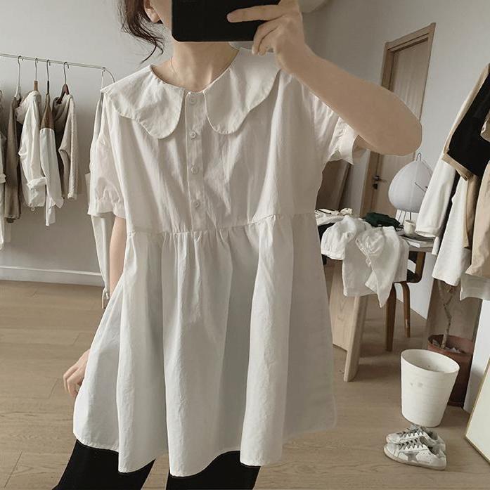 Áo Thun Ngắn Tay Dáng Rộng Phong Cách Hàn Quốc Thời Trang Mùa Hè Hàng Mới Dành Cho Bạn Nữ