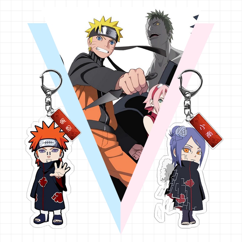 Móc khóa Naruto Uchiha Itachi nhiều mẫu mã chất lượng cao