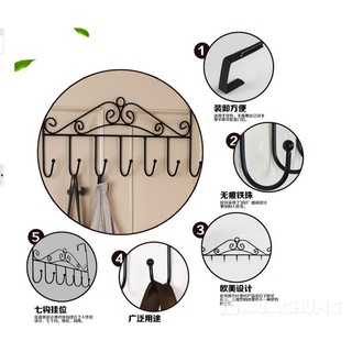 Combo 2 móc treo đồ 7 móc tiện dụng