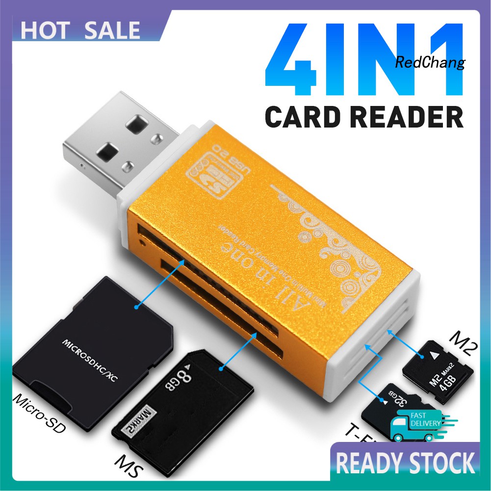 Đầu Đọc Thẻ Nhớ Usb 2.0 Đa Năng