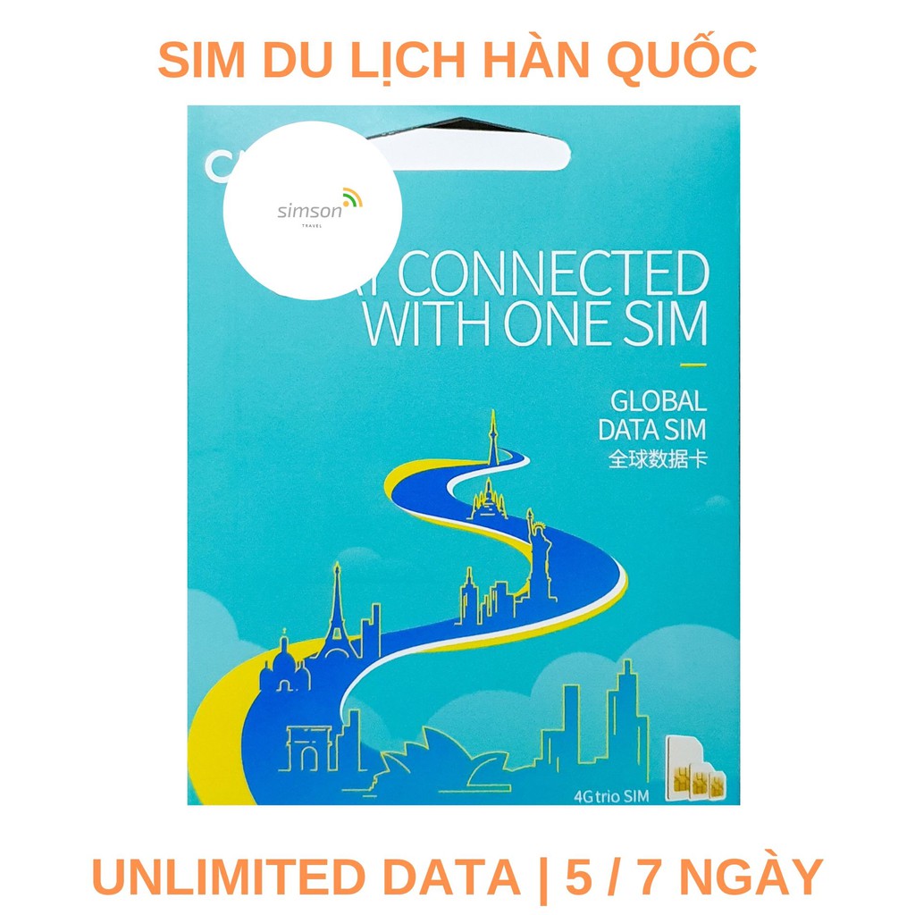 SIM HÀN QUỐC INTERNET TỐC ĐỘ CAO KHÔNG GIỚI HẠN