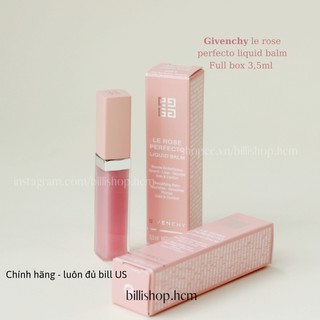 Minisize 3.5ML - Son dưỡng Làm Hồng Môi - Givenchy Le Rouge Perfecto Liquid Balm
