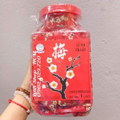 Ô Mai Xí Muội Hoa Đào Thái Lan - Ngon Mê Ly