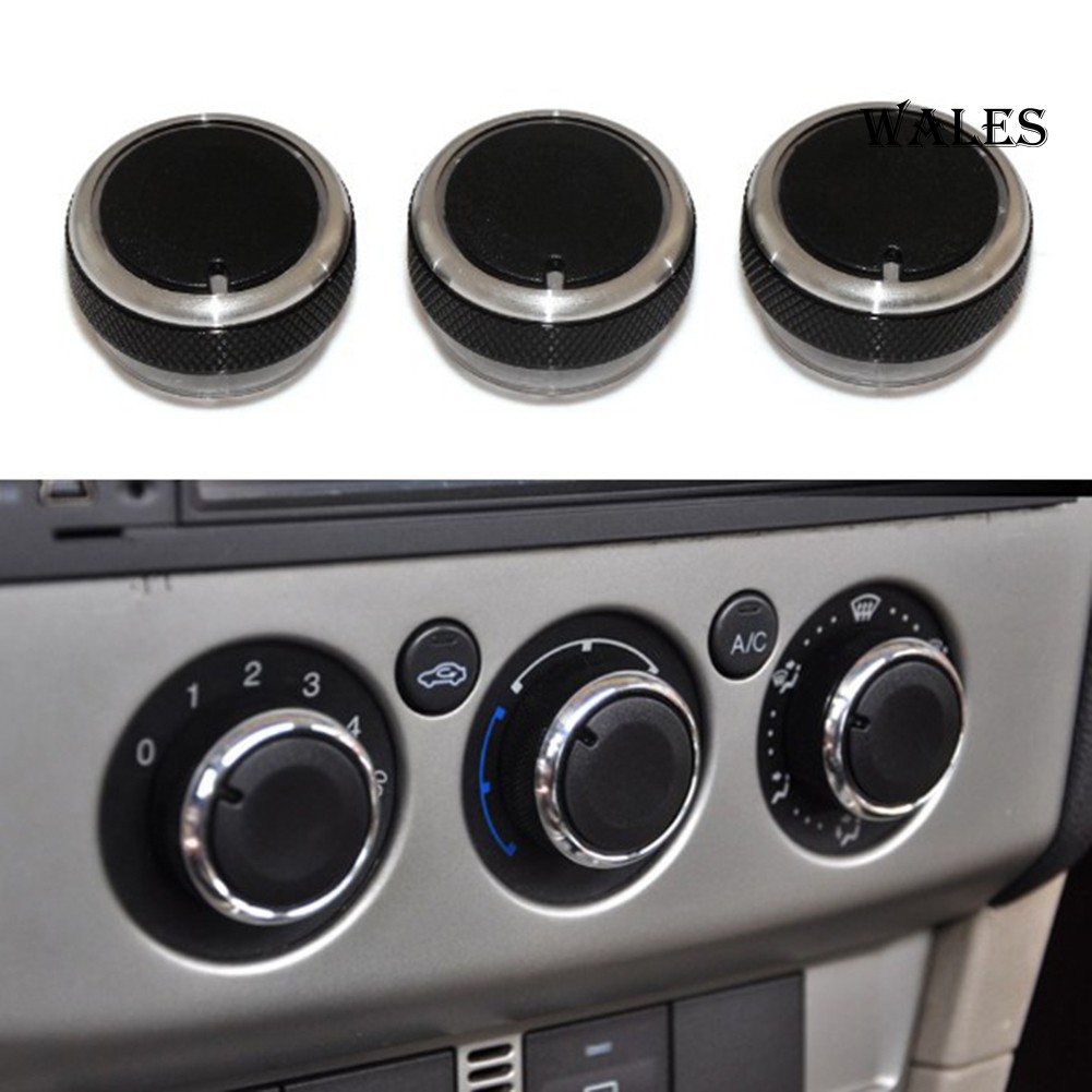 Bộ 3 Vỏ Bọc Nút Vặn Điều Khiển Máy Điều Hòa Cho Xe Ford Focus 2 / 3