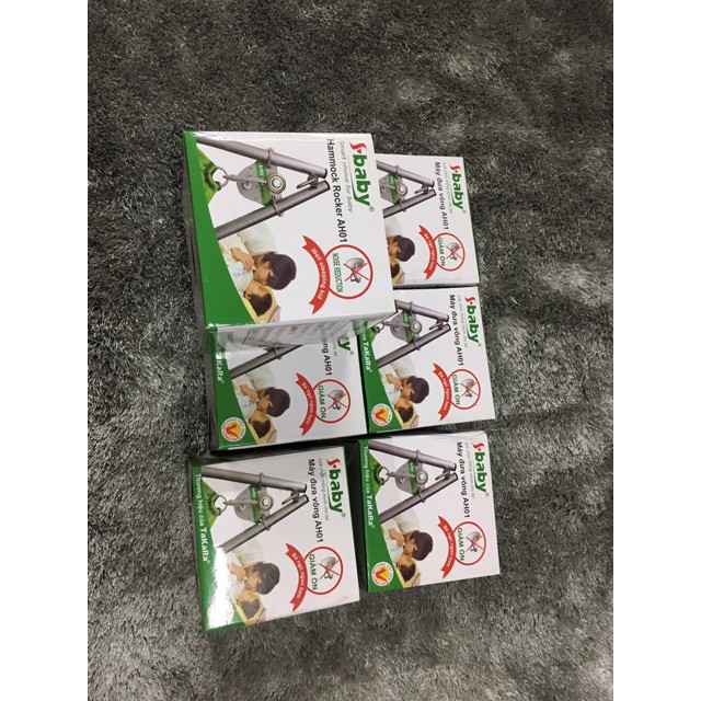 Máy đưa võng Sbaby AH01, máy đưa võng tự động, máy ru võng cho em bé