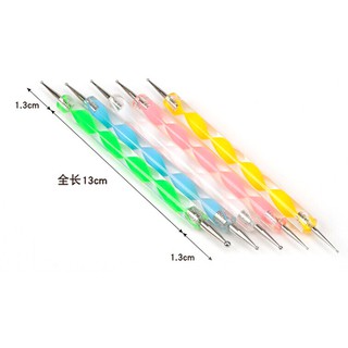 Bút chấm bi nail vẽ móng - set 5 bút chấm bi