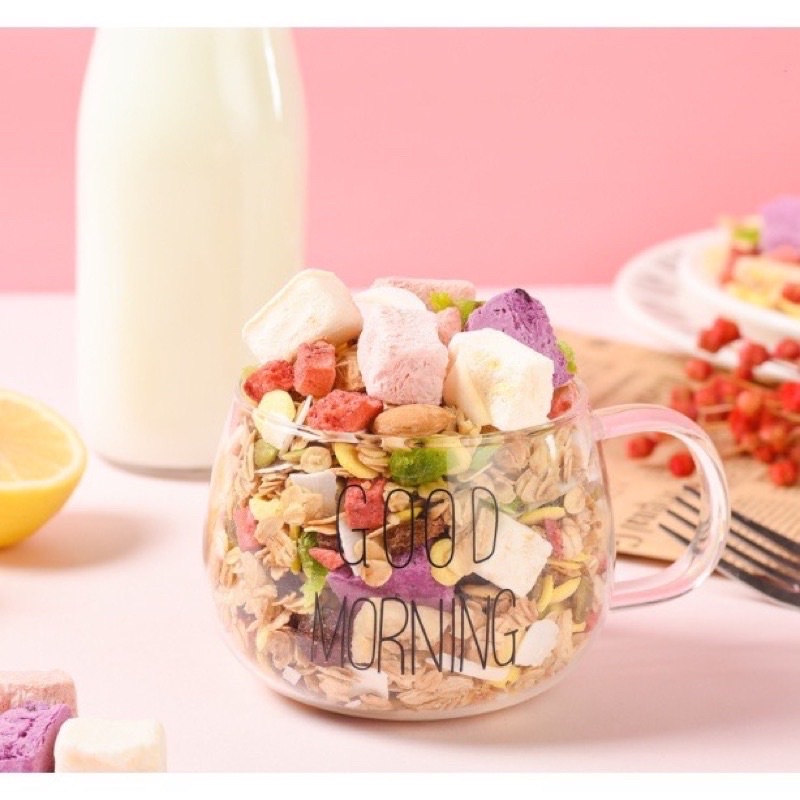 Ngũ Cốc Sữa Chua Tím MEIZHOUSHIKE Gói 400g