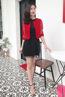Áo véc lửng ren siêu đẹp